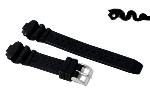 Cinturino gomma orologio 16mm